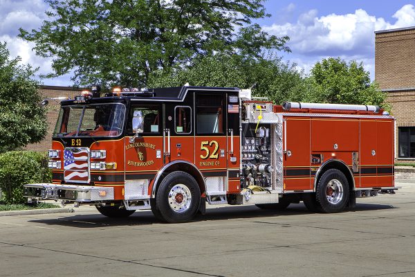 Lincolnshire Riverwoods FPD Engine 52. Larry Shapiro photo